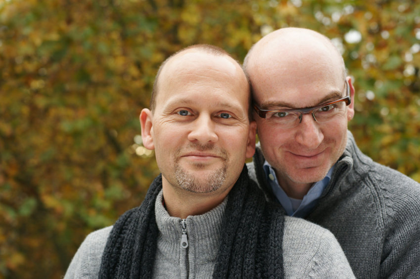 Foto van twee mannen