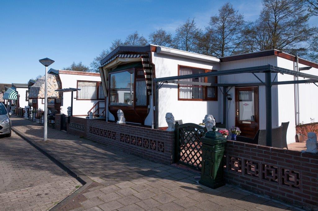Foto van een woonwagencentrum Foto van een woonwagencentrum