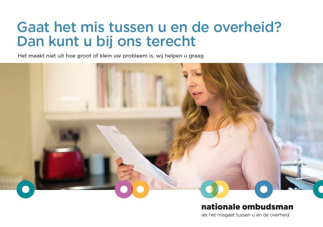 Gaat het mis tussen u en de overheid? Dan kunt u bij ons terecht