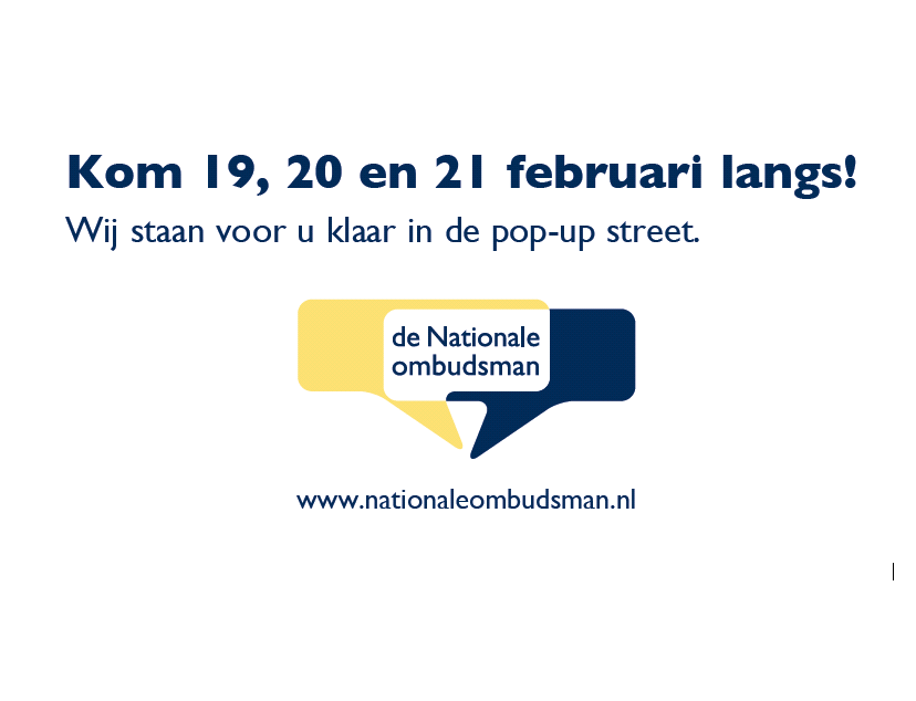 Pop-up spreekuur Huishoudbeurs Pop-up spreekuur Huishoudbeurs