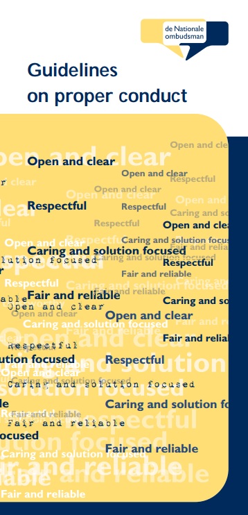 Guidelines on proper conduct Guidelines on proper conduct