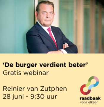 Reinier van Zutphen, National Ombudsman
