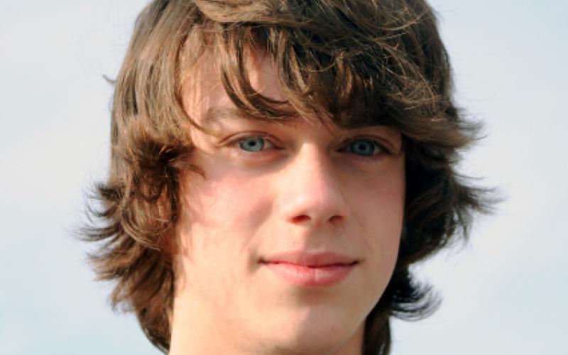 Foto van een tiener jongen Foto van een tiener jongen