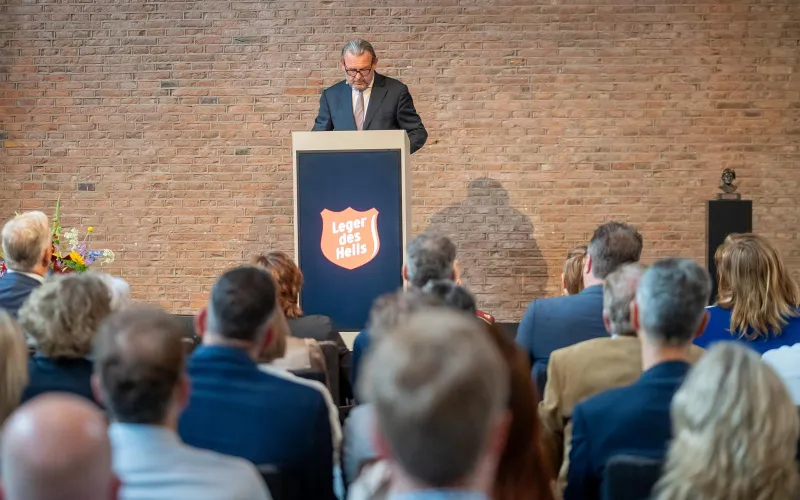 Reinier van Zutphen bij het Leger des Heils