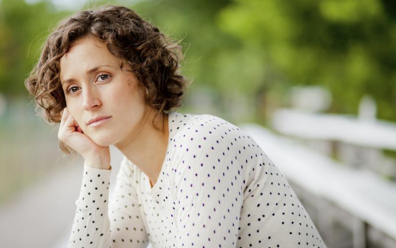 Foto van een vrouw Foto van een vrouw