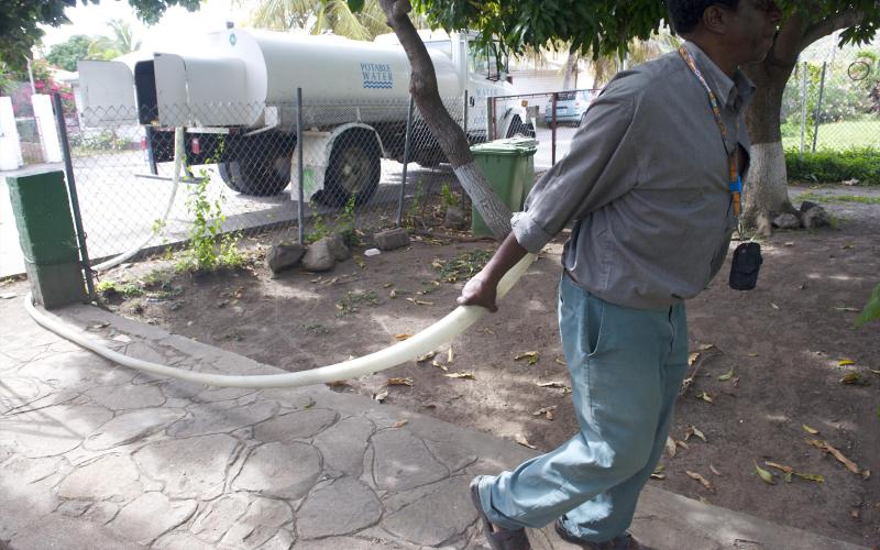 watervoorziening op Sint Eustatius