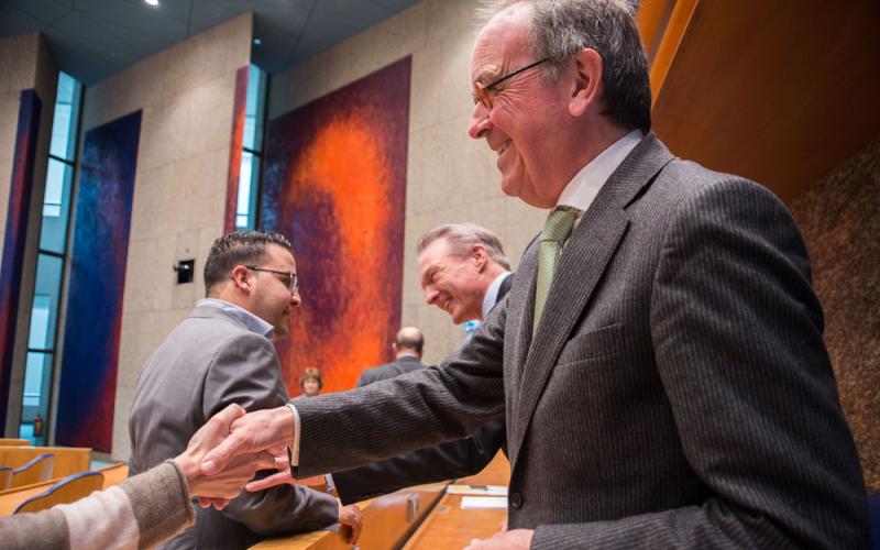 Frank van Dooren in de Tweede Kamer Frank van Dooren in de Tweede Kamer