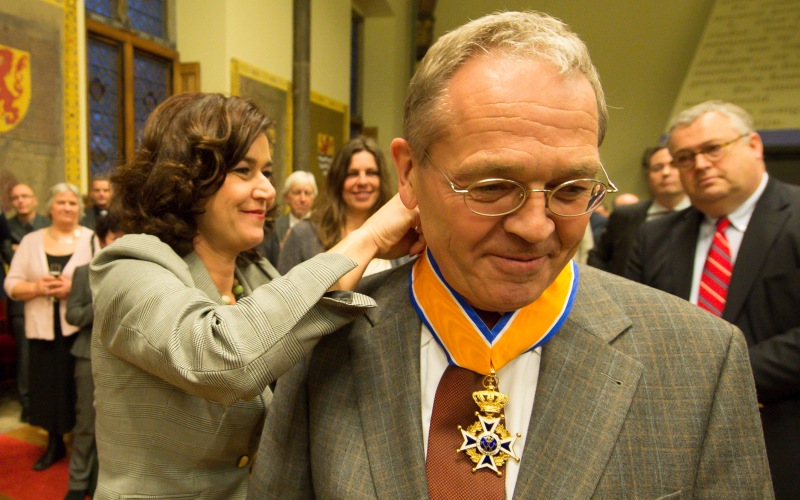 Foto van Alex Brenninkmeijer en Anouchka van Miltenburg 