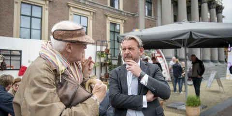 reinier van zutphen in gesprek Provincietour