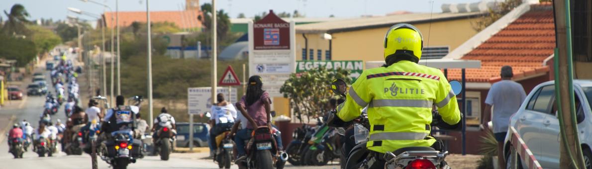 Policeofficer on Bonaire