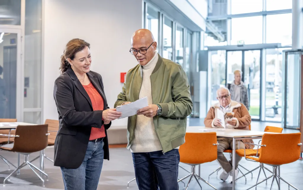In gesprek met een professional van de overheid